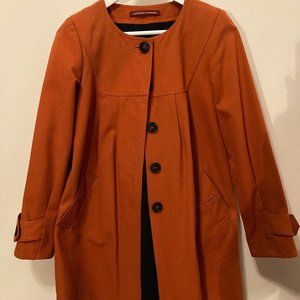 Comptoir des cotonniers pumpkin/rust jacket